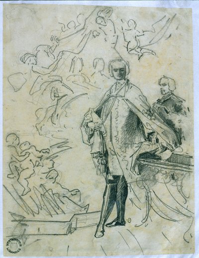 Schizzo di Carlo Broschi 
